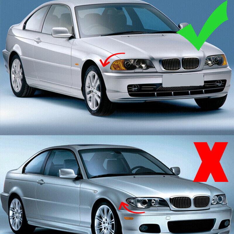 Stoßfänger Nieren Grill Gitter Kohlefaser Für BMW 3er E46 2 Tür M3 1999-2006 Vor-Facelift 51138208685 51138208686