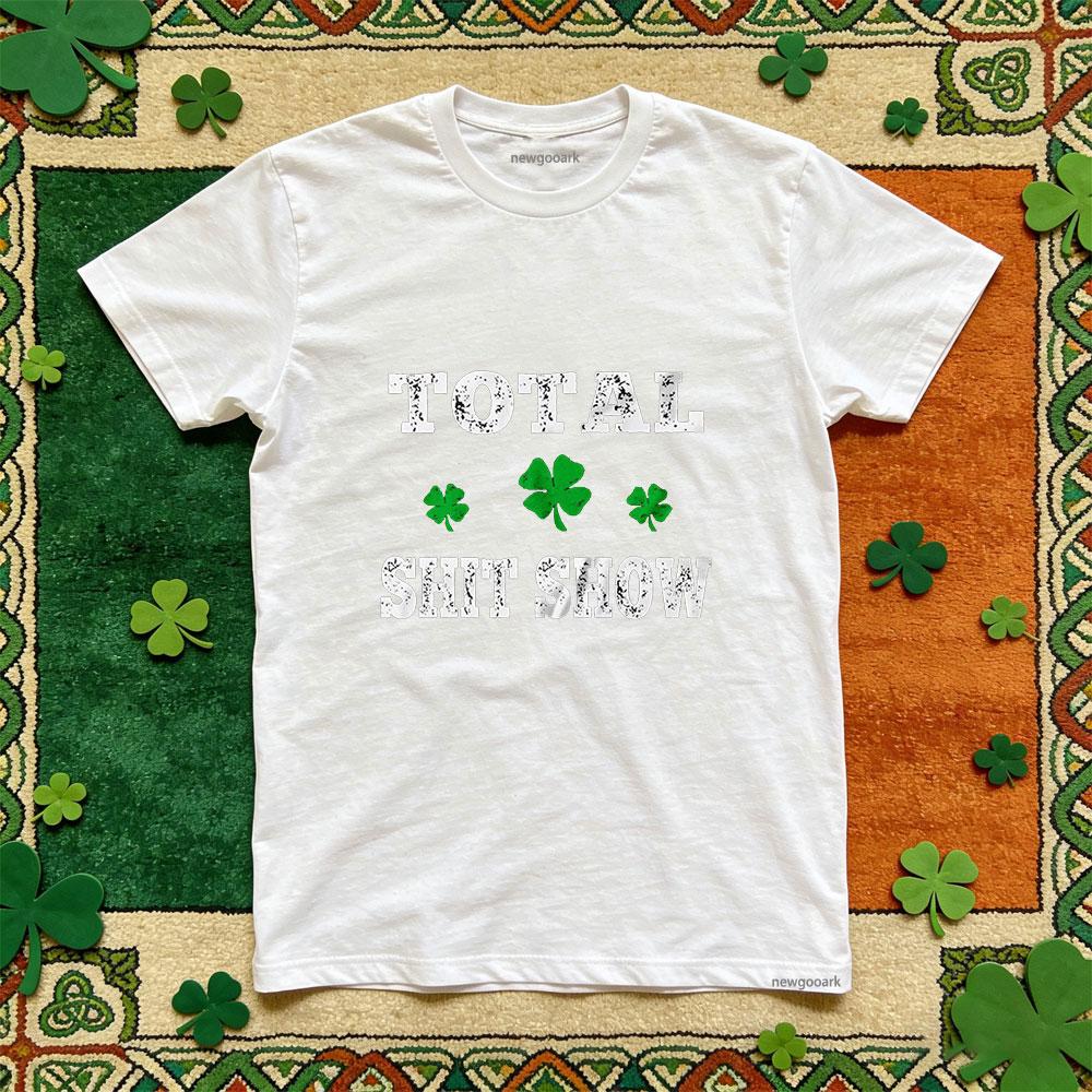 Saint Patrick 317 green t shirt Retro cotton Casual funny festival printed T shirt lucky Irish Unisex Adult Party tee S