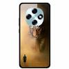 Butterfly Tempered Glass Case For A5i Pro A5 4G Case 6.67" Hard Back Cover Bumper For OPPO A6 Pro A6i A5 5G Cases Coque Capa