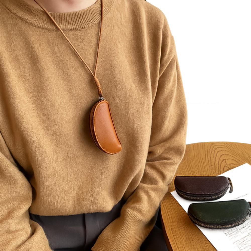 Multifunctional Car Key Bag Genuine Leather Keychain Holder Protection Cover Mini Storage Bag  Home