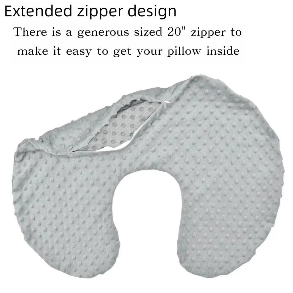 Multifunctional U-Shaped Baby Nursing & Feeding Pillow with Detachable Cover