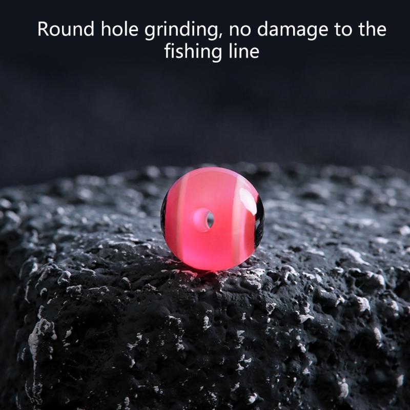 100Pcs Fish Eyes Shaped Beads Fishing Tackle Lures Tool for Lake River Fishing