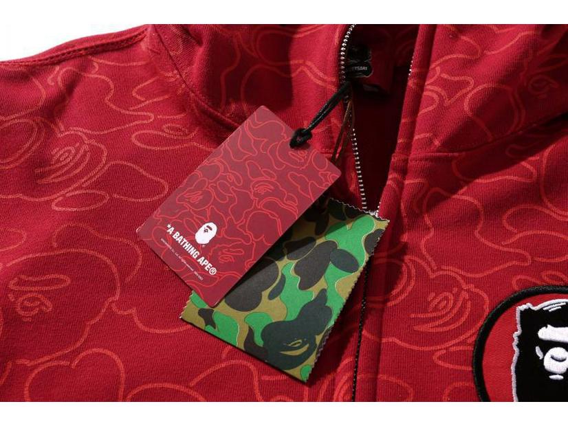 Hanorac cu glugă Camuflaj Cap de Rechin - Ediție Aniversară a 30-a: Cardigan bărbătesc de toamnă/iarnă din catifea cu fermoar