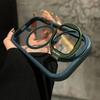 Luxury Transparent Phone Case For For Iphone 11 12 13 14 15 16 Pro Max Plus Magnetic Kickstand Stand Shockproof Bumper Cover