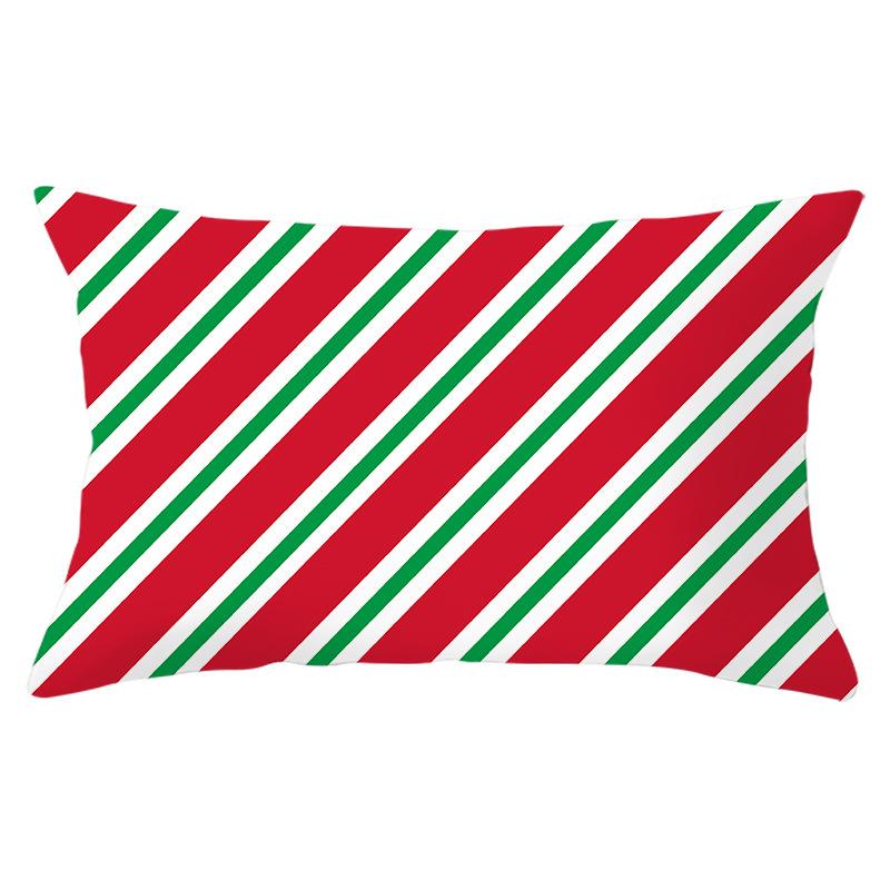 

Новая Рождественская Красная Серия Наволочка на Поясничную Подушку из Персиковой Кожи Домашние Аксессуары Чехол на Подушку для Дивана Наволочка для Декоративной Подушки 30 * 50Cm (excluding pillow core)