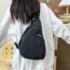 Trendy Minimalist Crossbody Chest Bag For Women And Men Stylish Oxford Fabric Design