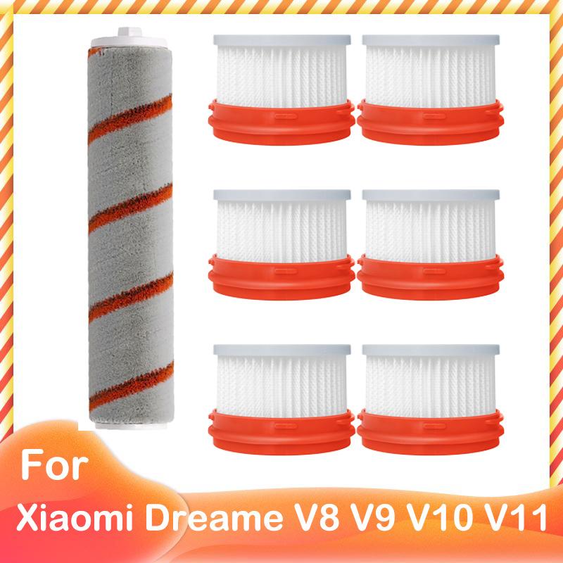 Compatible for Xiaomi Dreame V9 V10 V11 V8 V9B V9P XR Accessories Main Brush HEPA Filter Wireless Handheld Parts