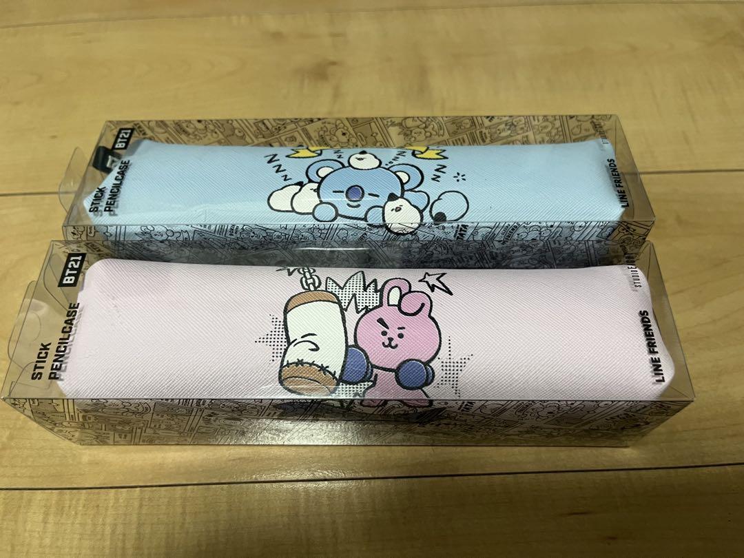

[Б/У] BT21×LINE FRIENDBTS PENCILCASE набор из 2 предметов