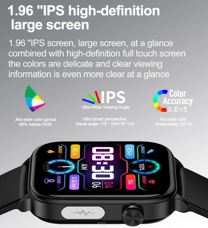 2025 Nouvelle Montre Connectée de Surveillance ECG+PPG Femmes Pression Artérielle Lipides Sanguins Acide Urique Femmes Suivi de la Santé Menstruelle Montres Connectées