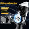 High Power H4 Led Projector Len Direct Insertion High Low Light Car Motorcycle Turbo Fan Lamp Super Bright Waterproof 1Pc