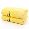 New  25X50cm Cute Towel Cat Pattern Soft Towel Children Embroidered Wool Towel Baby Products Soft Towel Bath Towel
