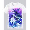 Lugia Printing Oversized Cotton T-shirt Men and Women Comfortable Fashion Y2K Children's Clothing Summer T-shirt