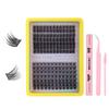 Single Cluster C Curl Multiple Hair False Eyelashes Natural Density 10-16Mdiy Segmented Eyelashes