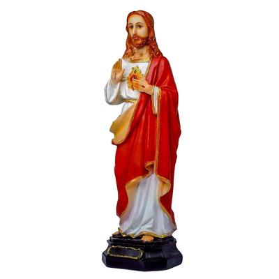 Nové sochy Ježíše Velké křesťanské dárky pro domácí dekoraci Bůh Idol ozdoba Katolická svatá dekorace na stůl zeď Dekorativní figurka