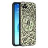 Etui na telefon z banknotami dolarowymi i gotówką do Xiaomi POCO F2 F3 M2 M3 M4 X3 X4 Pro NFC F4 GT 5G F1 X2 C3 C31 C40 M5S TPU czarne etui
