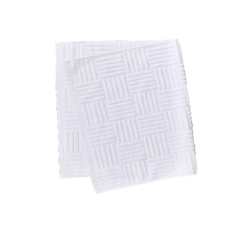 Inyahome Luxury Bath Mat Towels Cotton Absorbent Hotel Spa Shower Floor Towels Carpets Set for Bathroom Rug Pad 20 X 32 Inches