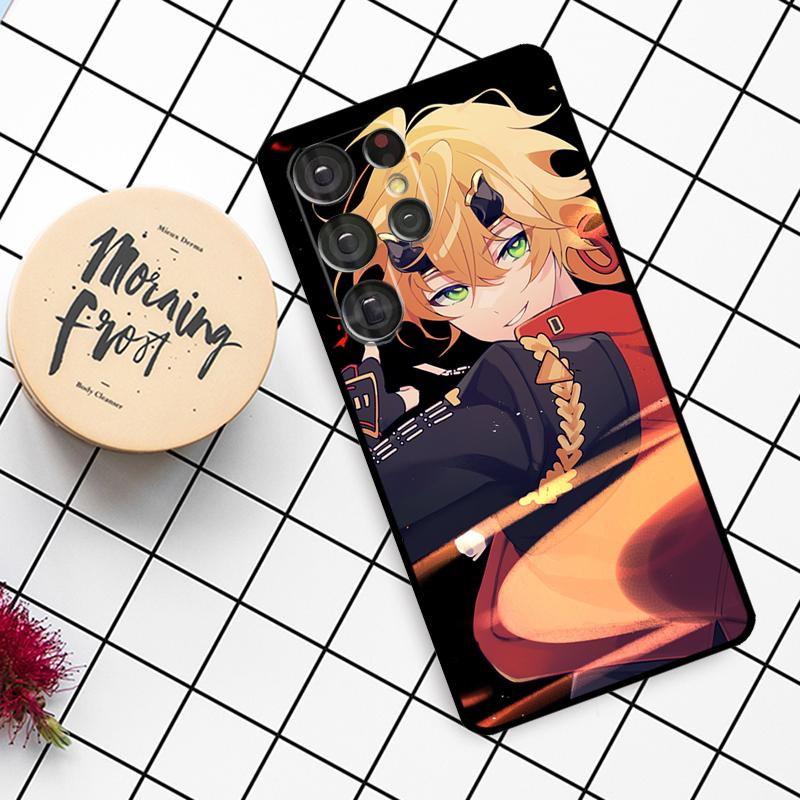Genshin Impact ThoMa Case For Samsung Galaxy S24 FE S20 FE S21 S22 S23 S24 S25 Ultra S9 S10 S25 Plus Phone Cover