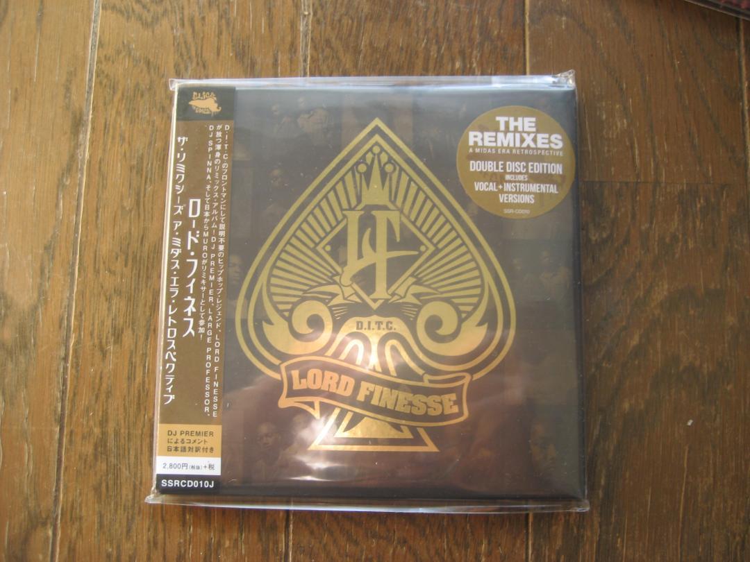 

[USED] 2 CD set Lord Finesse – The Remixes Rare!