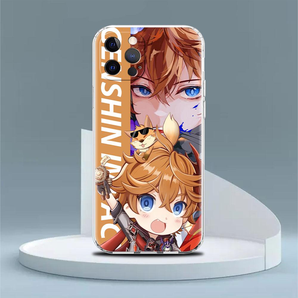 Genshin Impact Game Phone Soft Case For Apple iPhone 13 14 12 11 Pro Max XS XR max X 8 7 6S 6 Plus Shell Funda Cover Coque