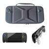 For  3-in-1 ROG Ally X Handheld Console Accessories Bundle Storage Bag+Protective Case +Tempered Glass Screen Protector