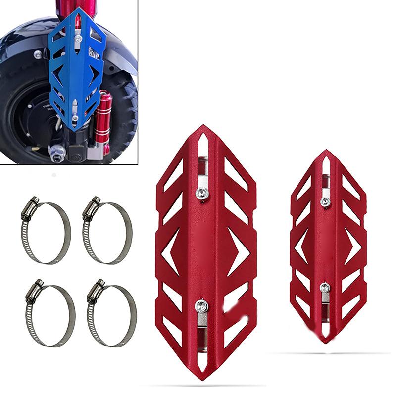 Motosiklet Çatal Muhafızları, 2 Adet Motosiklet Ön Çatal Amortisör Kapağı Alüminyum