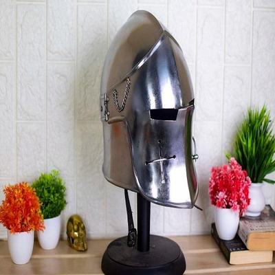 Barbuta Helmet, Armour Helmet Greek Barbute Warrior Helmet, Armour Helmet for Cosplay Roleplay Lerp Renaissance and Decoration