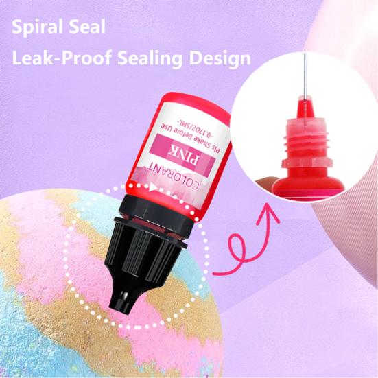 Candle Dye Highly Concentrated Candle Wax Dye 5ml Liquid Candle Dye for Soy Wax Beeswax Palm Gel Paraffin Wax Soap Coloring DIY Candle Making