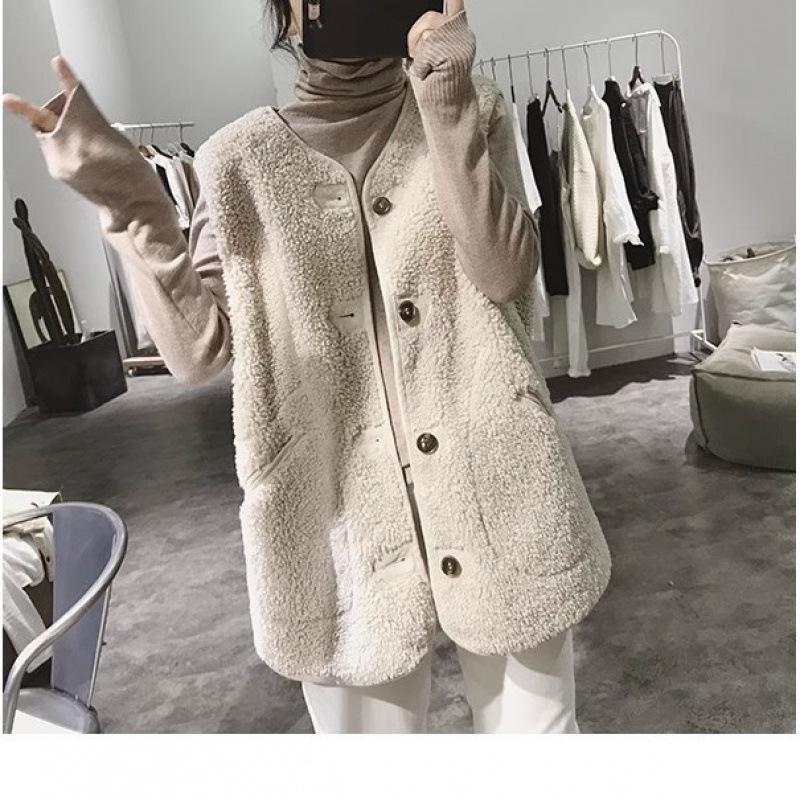 MODISCHE High-End-Westenjacke für Damen 2024, warme, lockere und dünne, verdickte Oberbekleidungsweste im ausländischen Stil