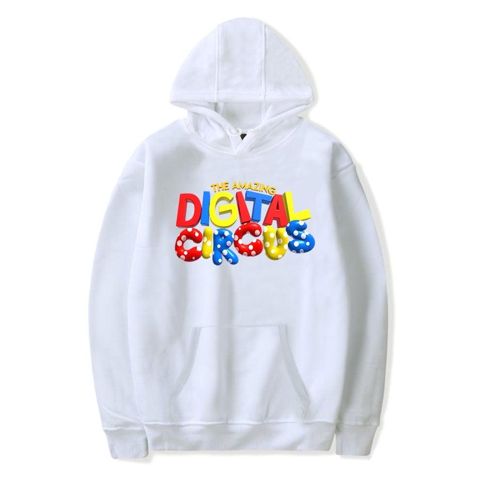 The Amazing Digital Circus imprimat bărbați, femei, hanorace, toamnă, ocazional, pulover, transpirație, hanorace, hanorace de modă, hanorac hip hop, haine