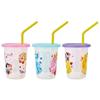 Skater 3 Tumblers with Straw Disney Princess 21 Made in Japan 230ml SIH2ST-A