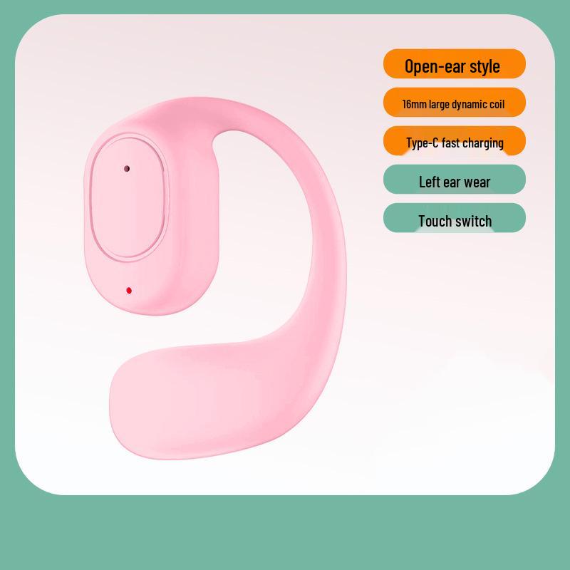 

Беспроводные Bluetooth-наушники-заушины F2: Высокое качество звука, Долгое время работы от аккумулятора, Спортивное шумоподавление Bare device (no data cable + manual)