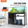 Aquarium Stand, 75 Gallon Fish Tank Stand, 52 X 19.7 X 32.3 In Steel and MDF Turtle Tank Stand, 626 Lbs Load Capacity, Reptile Tank Stand with Storage