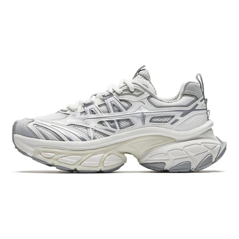 

Anta Women s Fuyao Low-top Dad Shoes Papyrus White Light Grey Silver 122538898-2 39
