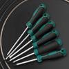 6mm Screwdriver Long Crosses Head Screwdriver Flat Screwdriver Magnetic Screwdriver With Rubber Handle for Home Repair