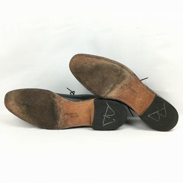 Allen Edmonds Park Avenue Inner Derby Cap Toe Shoes Black size 11AAA 26.5-27.5 Men's(USED)