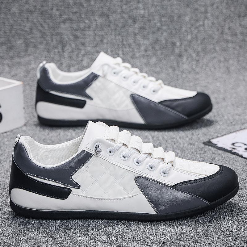 

Men s shoes 2024 new summer running Forrest Gump shoes breathable one-pedal soft-soled casual versatile driving men s trendy shoes 44 білий