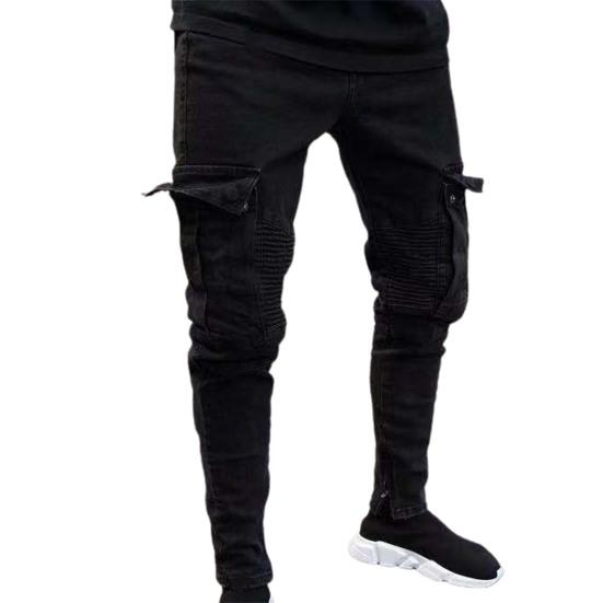 Buy CMW Men's Jeans Men Jeans Biker 