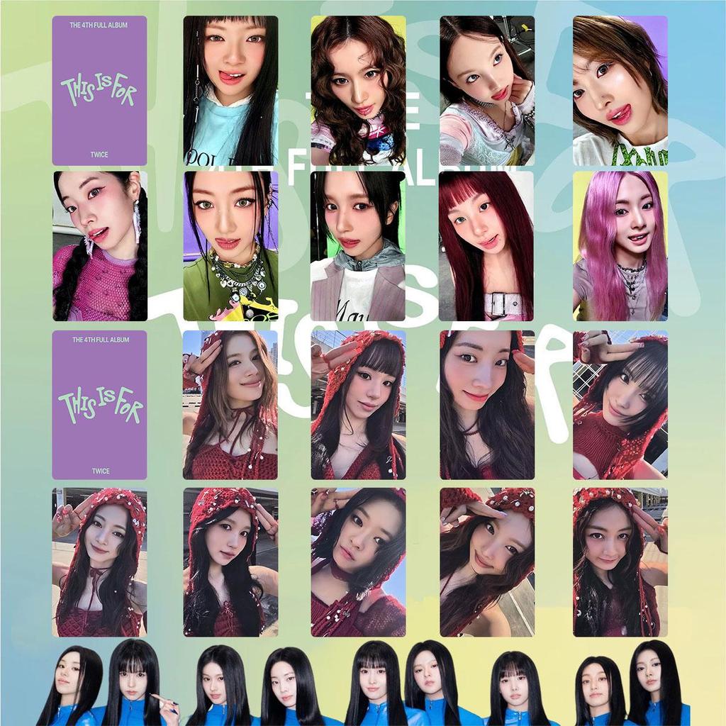 TWICE 'This Is For' Album Merchandise - Bonus & Enemy Photocards: SANA, MOMO
