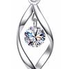 1 Pair Women White Gold Earrings Simple Zircon Hinged Dangle Drop Earrings for Balls Dates Parties Birthdays