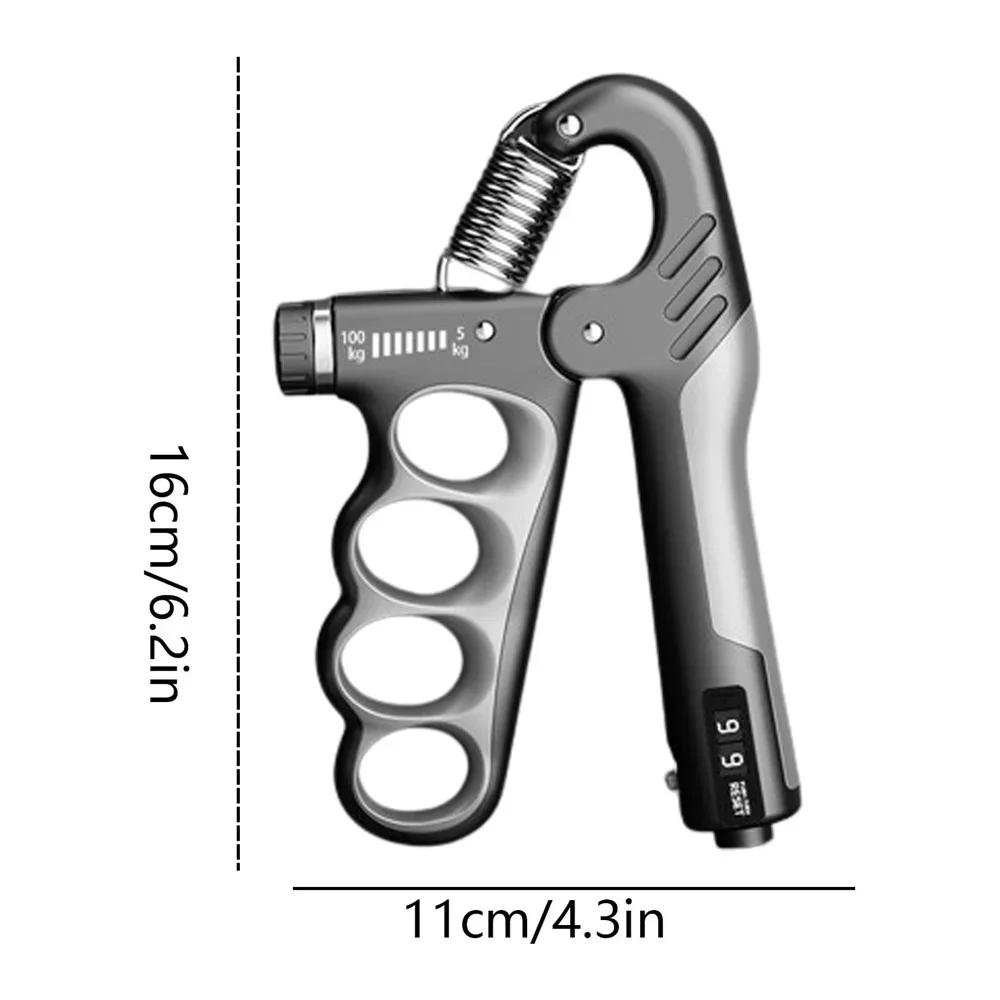 Grip Strength Trainer with Counter Grip Strength Enhancer, Adjustable Resistance And Anti-slip Grip Hand Rehabilitation Exercise