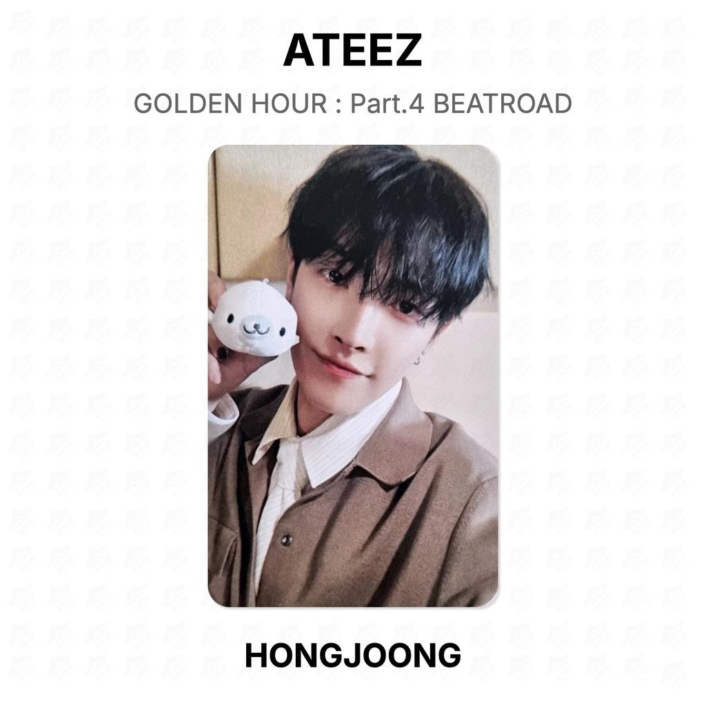 ATEEZ GOLDENE STUNDE : Teil 4 BEATROAD Offizielle Fotokarte