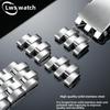 Pentru citizen city Eco-Drive at9031 9030 9010 9120 Curea de oțel Secțiune masă Brățară ceas metalică extinsă Accesorii îmbinate