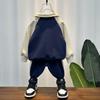 Set di Abbigliamento Autunnale alla Moda per Bambini 2024 Comodo Design in Cotone a Manica Lunga Per Ragazzi