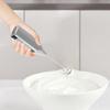 Powerful Milk Frother Handheld Drink Mixer Electric Mini Whisk Mini Whisk Drink Mixer Plastic Egg Beater for Lattes Cappuccino