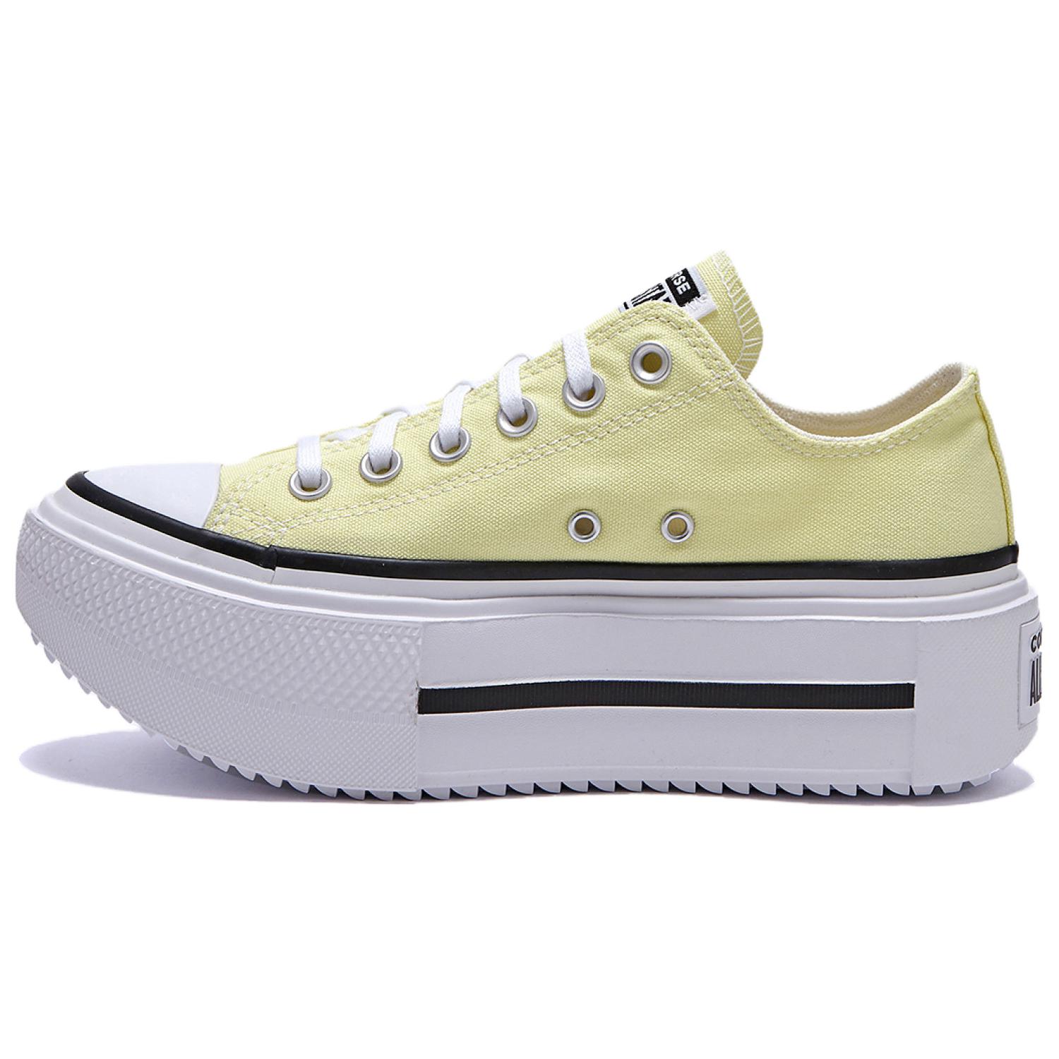 

Converse Кеды унисекс Chuck Taylor All Star Lift Double Stack Low Lemon Slushy Желтый Белый Черный A16283C 39