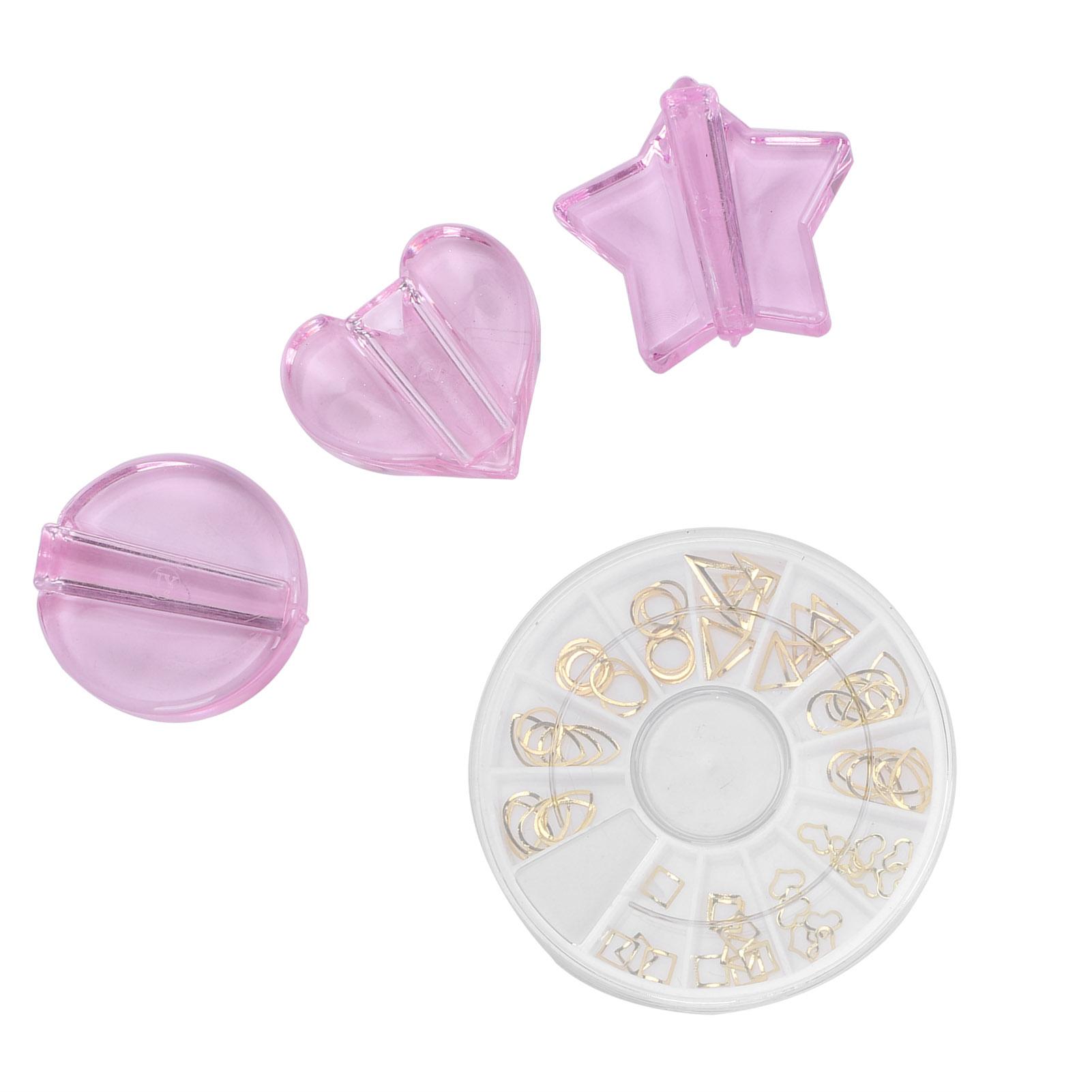 

Embossed Mold Nail Tools Gold Stickers Decals Decoration Embellishment Bending Supplies