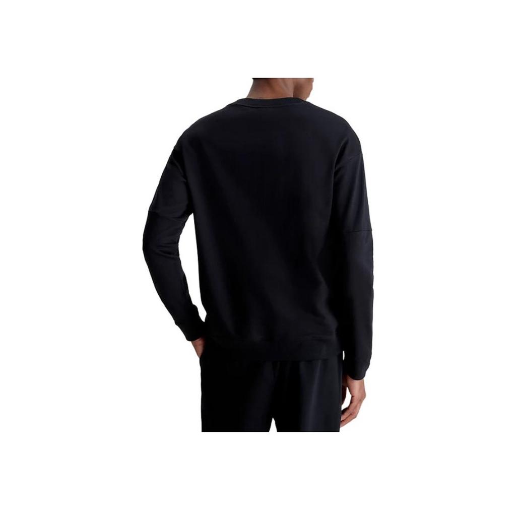 Calvin Klein Ss23 Logo Print Long Sleeve Sweatshirt Men Sweatshirt Black 000NM2172E