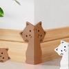 Cat Silicone Anti-Collision Pad Self-Adhesive Baby-proof Safety Corner Protector Thickened Home Living Room Wall Corner Protection Bumper Guard