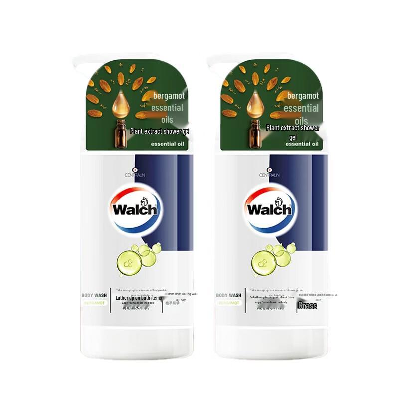

Walch Bergamot Essential Oil Shower Gel Twin Pack
