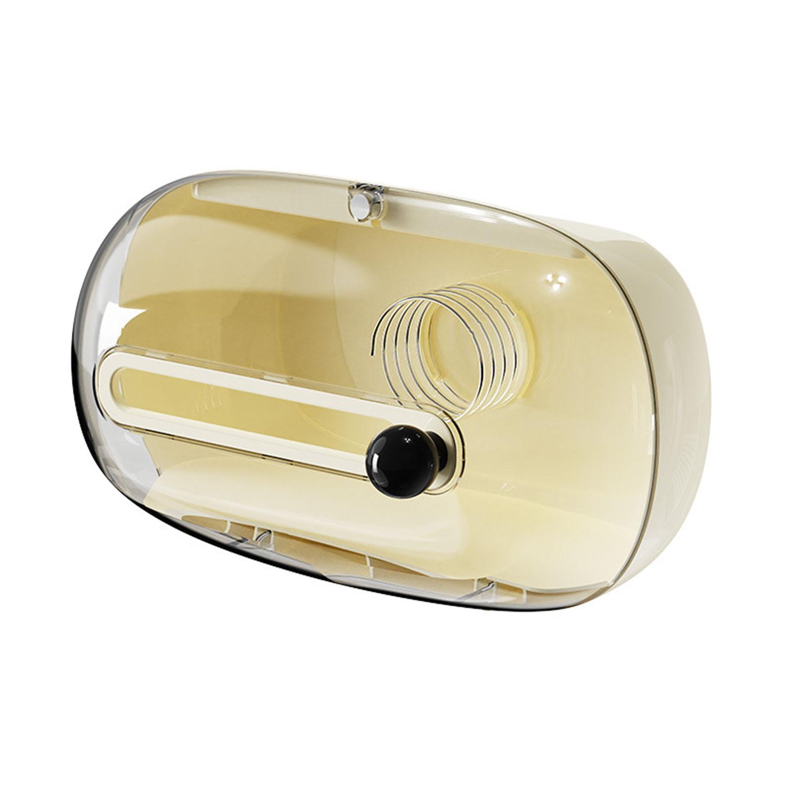 Plastic Tissue Box Waterproof Tissue Dispenser For Kitchen